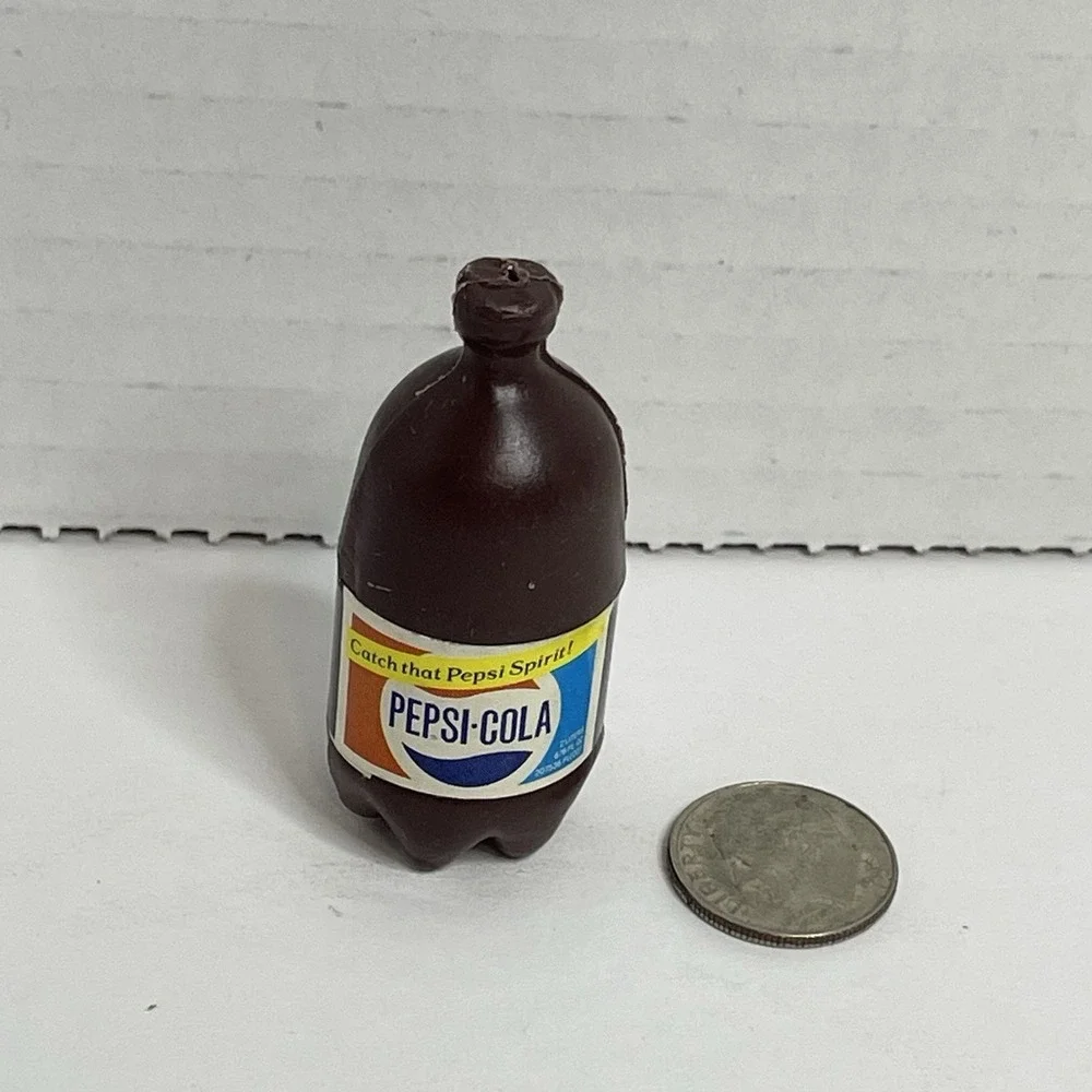 Vintage Barbie Pepsi 2 Liter Plastic Bottle Toy Miniatures